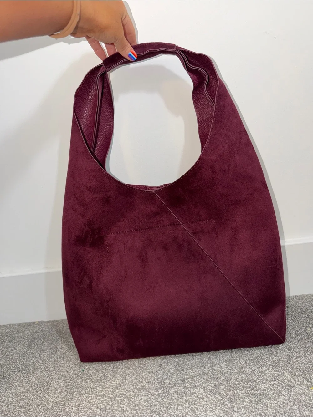 Banana Republic suede hobo
